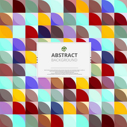 abstraction of modern colorful pattern background vector image