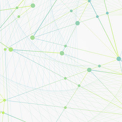big data and connect technology background vector image