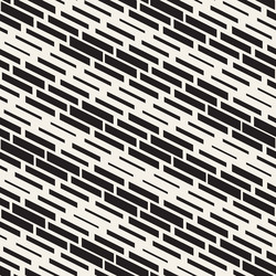 black and white irregular dashed lines pattern vector image