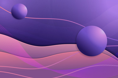 abstract background with gradient and paper cut vector image