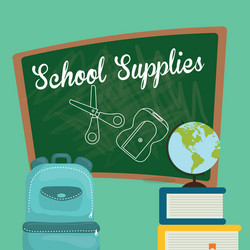 back to school design Vector Image