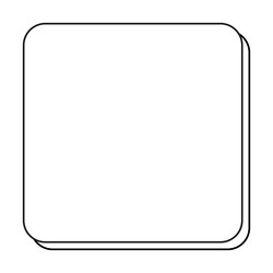 textbox icon text message element for web mockup vector image