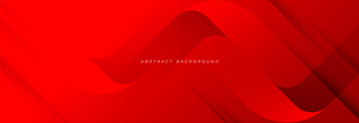 Geometric Red Background vector image