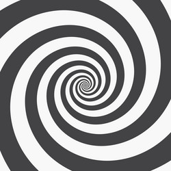 Hypnotic spiral background Royalty Free Vector Image
