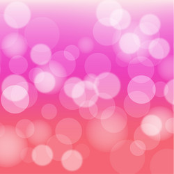 abstract red blurred background with bokeh effect vector image