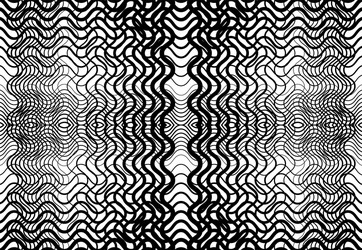 repeatable and tileable grid mesh zig-zag vector image
