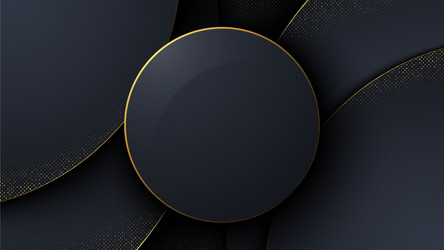 luxury abstract background in form circles vector image