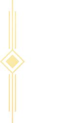 vertical lines intersect a diamond shape creating vector image