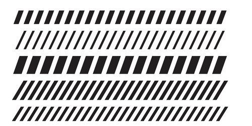 slash line border diagonal lines divider strip vector image