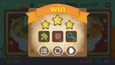complete set of level button game ui pop-up icon vector image