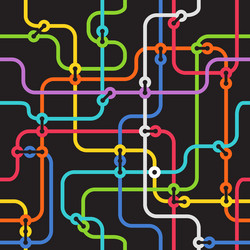 Abstract Network Pattern vector image