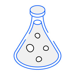 Conical Flask Outline Vector Images (over 680)