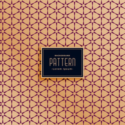 Geometric Line Pattern - Circles & Triangles vector image