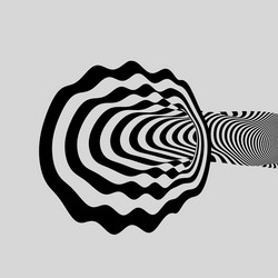 pattern with optical abstract background vector image