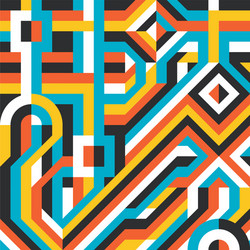 Geometric Abstract Pattern vector image