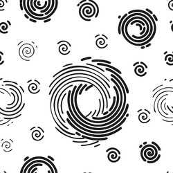 seamless pattern with a simple abstract drawing vector image
