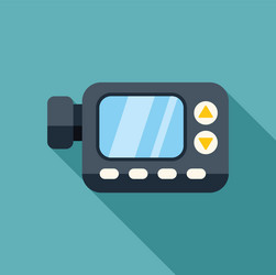 underwater camera showing blank screen displaying vector image