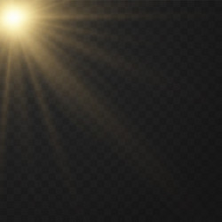 Lens flare light effect vector