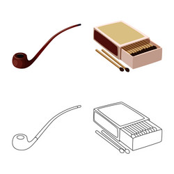 isolated object refuse and stop icon vector image