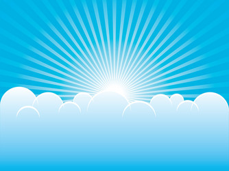 blue sky vector