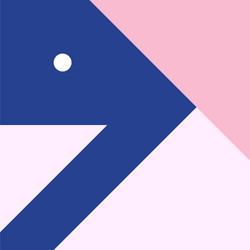 Geometric background in material design vector