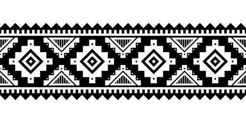 Aztec Tribal Pattern Vector Image
