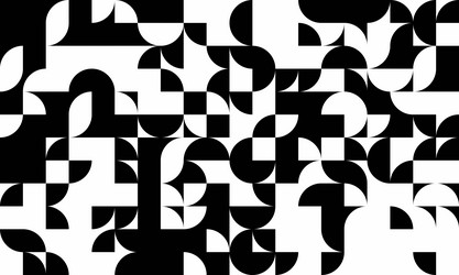 minimal geometric design with abstract shapes vector image