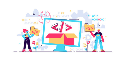 open source flat tiny vector image