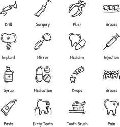 Dental care vector