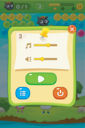 complete set of level button game ui pop-up icon vector image