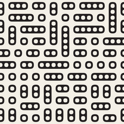 seamless irregular rounded rectangle blocks vector image