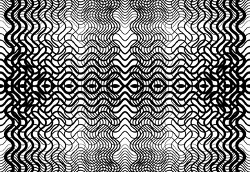 repeatable and tileable grid mesh zig-zag vector image
