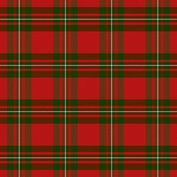 Macgregor tartan scottish cage background vector