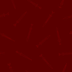seamless pattern with ancient swords vector image