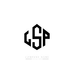 Ps monogram logo with square rotate style outline Vector Image