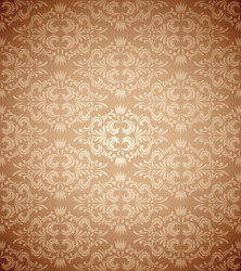 abstract damask pattern vector image