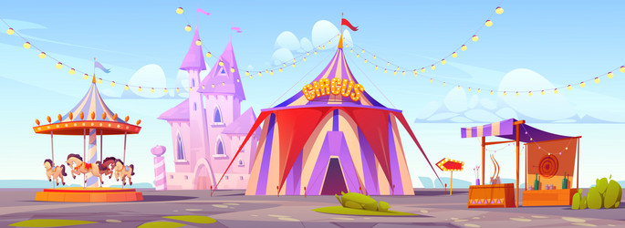 Fun water theme park Royalty Free Vector Image