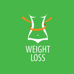 Weight loss logo vector