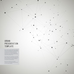 abstract connection structure and connect vector image
