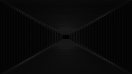 abstract square effect lines pattern on black vector image