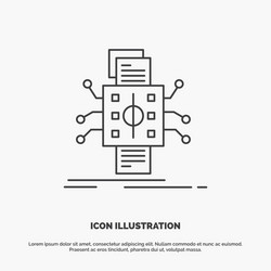 analysis data datum processing reporting icon vector image