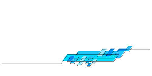 Blue Digital Technology Graphic Design Element Vector Image Blue Digital Technology Graphic Design Element Vector Image
