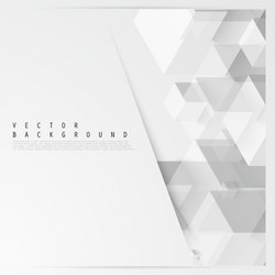 Gray Cube Pattern Background vector image