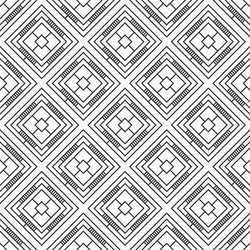 Abstract seamless pattern with rounded shapes Vector Image