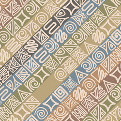multicolored entangle pattern vector image