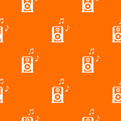 Portable music speacker pattern seamless vector