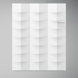 white squares abstract background vector image