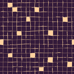 seamlaess pattern design with artistic hand drawn vector image