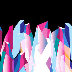 seamless abstract pattern with different vector image