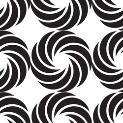 seamless pattern with circles vector image